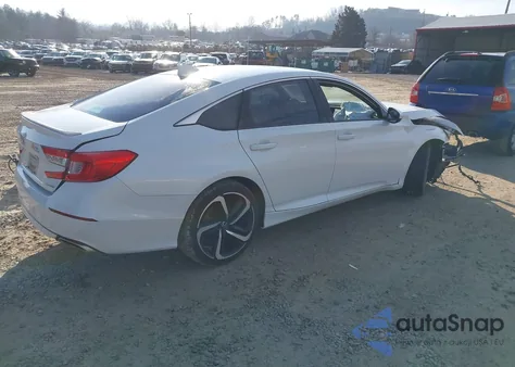 2018 Honda Accord Sport from USA, damaged, VIN 1HGCV1F39JA188309